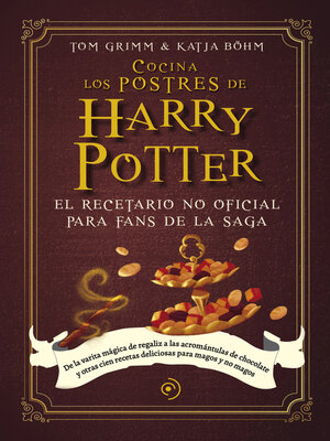 cover image of Cocina los postres de Harry Potter